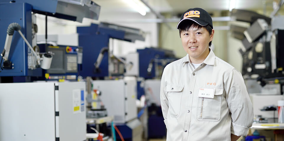 production ワイヤー放電担当 K.Sさん