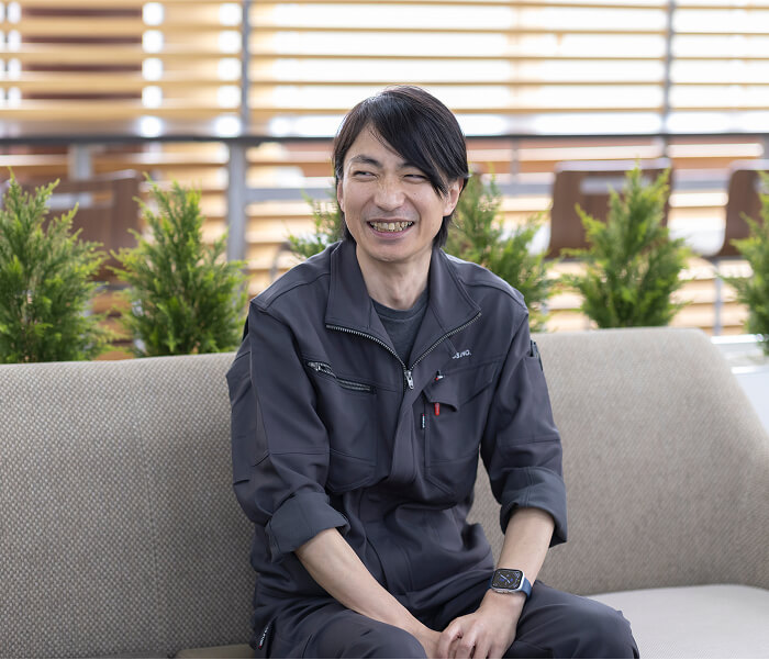 production 部長 H.Sさん